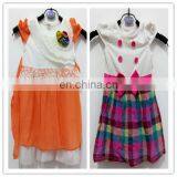 second hand kids clothing bulk used clothing 100% silk/cotton girl dresses