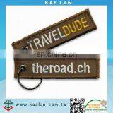 Hot New Product 2016 Custom Embroidery High Quality Keychain