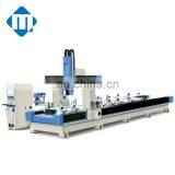 Chinese supplier cnc drilling milling machine with long bed aluminum tapping center for mall