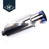 Middle Silver 23mm Car Turbo Sound Whistle Pipe Muffler thumbnail-6