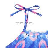 Body Halter Tie Dye Bodysuit Jumpsuit Kids Romper thumbnail-4