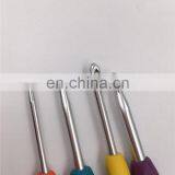 Knitting Tool Single Head TPR Thermoplastic Rubber Aluminum Crochet Hook for Crochet thumbnail-4