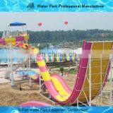 Fiberglass Water Slide 11-18M Platform Height With Swimming Pool Water Park Equipment thumbnail-6