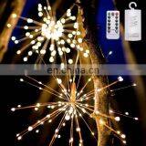 Hanging Firework LED Fairy String Light Christmas Party Decor Xmas 8 Modes Remote Outdoor Waterproof Christmas LED String Lights thumbnail-6