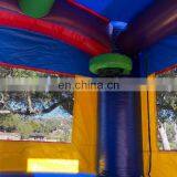 Tropical Themed Inflatable Bounce House Water Slide Child Jumping Bouncy Castle Combo thumbnail-5