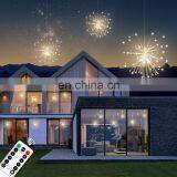 Waterproof LED Firework String Lights Foldable DIY Shape Explosion Colorful Fairy With Remote Control For Christmas Holiday thumbnail-3