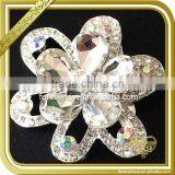 AB Color Crystal Flower Brooch Rhinestone Brooches Pin FB029 thumbnail-1