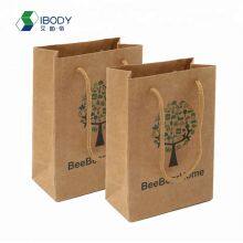 Manufacture Direct Cheap Customized Logo Stock Gift White Paper Carry Bags With Handles for Shopping thumbnail-4