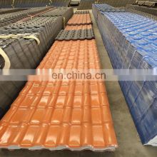 Modern design villa house high quality roof building material plastic ASA synthetic resin roof tile