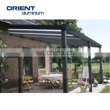 Factory Garden Grill Gazebo, Double Proof Gazebo Outdoor With Sides Curtains, Gazebo Outdoor Aluminum Pergola thumbnail-1