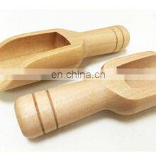 2020 New Eco Friendly Shower Spa Cream Essential Coffee Wooden Scoop for Bath Salts thumbnail-2
