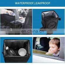 RTS Autoaby Waterproof Auto Organizer Garbage Storage Pockets Closeable Portable Car Trash Can thumbnail-4