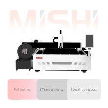 Factory Price 15KW 6025 IPG Exchange Table Sheet Metal Fiber Laser Cutting Machine Enclosed For Steel