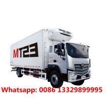 Customized FOTON AUMARK 4*2 Cummins 220hp Diesel 6.1m Length Refrigerated Truck for Sale thumbnail-2