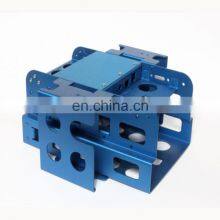 Custom Precision Stamped Powder Coated Aluminum Sheet Metal Brackets thumbnail-1