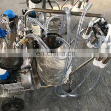 Hot Sale Two Buckets Small Electric Milking Machine for Cow/goat/sheep thumbnail-5