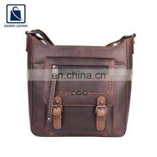 Huge Demand on Top Grade Quality Unique Design Attractive Pattern Stylish Look Leather Men Messenger Bag Supplier thumbnail-2