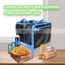 Wholesale Large Pizza Warmer Insulated Delivery Bag Motorcycle Food Delivery Bag thumbnail-2