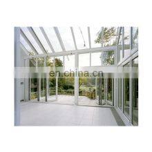 Hurricane Proof Water Proof Aluminium Double Glass Exterior bi Folding Doors thumbnail-2
