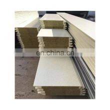 Galvanized Steel Foil Rock Wool Board Acoustic Rock Wool Sandwich Panel Metal Carved Sandwich Panel