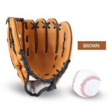 Customized PVC Leather Baseball Glove Cheap with Ball