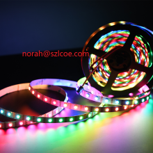 DC5V LC8813 60Leds Per Meter 5050 Addressable Full Color Digital Pixel RGB Led Pixel Strip thumbnail-3