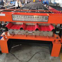 Wholesale Price Double-Layer Corrugated Acanalado and Trapezoidal Tr4 Tr5 Roofing Sheet Cold Roll Forming Building Material Making Machine thumbnail-3