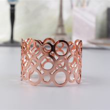 Gold Napkin Ring Metal Hallow Out Vortex Napkin Buckle Creative Tableware Decoration thumbnail-5