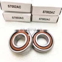 15x32x9 stainless steel angular contact ball bearing S7002ACEGA/HCP4A high precision ball bearing S7002 S7002AC bearing