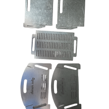 Portable Charcoal Camping Stove & BBQ Grill | Steel Charcoal Fire Pit & Fire Place thumbnail-2