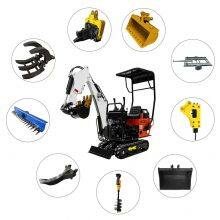 Mini Excavator Bulldozer Blade 2000kg Mini Garden Excavator Compact Mini Excavator thumbnail-2