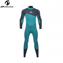 Scuba Diving Suit One Piece Waterwear Spine Protection Pad Stretchy Wetsuit Fullset thumbnail-3