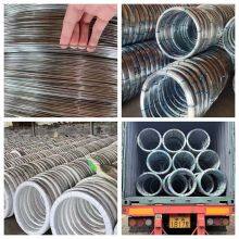 Customized Size Galvanized Steel Wire ASTM A641 Q195 Q235 2mm 2.5mm Hot Dip Zinc Coated Steel Wire thumbnail-2