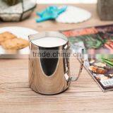 20 oz Espresso Coffee Milk Frothing Pitcher, Stainless Steel, 18/8 Gauge Coffee Frother Pitcher thumbnail-1