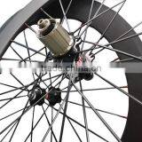 Carbon Nano Fiber Wheels 50mm Folding Bike Wheelset 451mm Aero Spoke Wheels thumbnail-3
