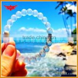 China wholesale cool black bead wristband