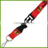 Custom Screen Printing Exhibition LOGO Nylon Lanyards Work Permit Card Lanyard Mobile Phone Rope Lanyard thumbnail-5