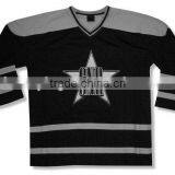 2016 OEM Custom Wholesales Neon Green Reversible Hockey Jersey thumbnail-1