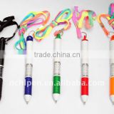 stylish idea promotion plush gift pen with lanyard(VAP-076)