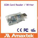 Amaxte New Products High Quality PC/ SC Sim Card Reader