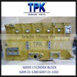 S6D95 CYLINDER BLOCK ASSY 6209-21-1200 6207-21-1102 thumbnail-2