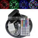 3528 5m RGB 300 LED SMD Flexible Light Strip Lamp+44 Key IR+12V 2A Power Supply
