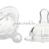 A-1028-1064 western wide neck baby nipple, baby liquid silicone rubber nipple