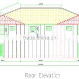 Level A1 Fireproof SABS and TUV Certificated Patented Foamed Cement Board Mobile Villa House More Than 70 Years thumbnail-6