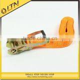 High Quality Ratchet Tie Down Polyester Rachet Straps&Double J Hook