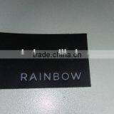 Custom Jeans Fashion Black pu Leather Patch thumbnail-1