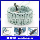 Wholesale Webbing Cross Paracord Bracelet for Sport thumbnail-4