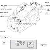 Leather Salon Furniture Shiatsu Shampoo Bed/ Hair Washing Bed With Footrest thumbnail-5