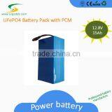 Top Quality LiFePO4 12V15Ah Breathing Machine Battery Pack thumbnail-1