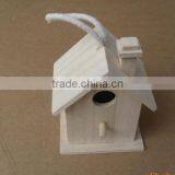 Customized designs wooden bird house